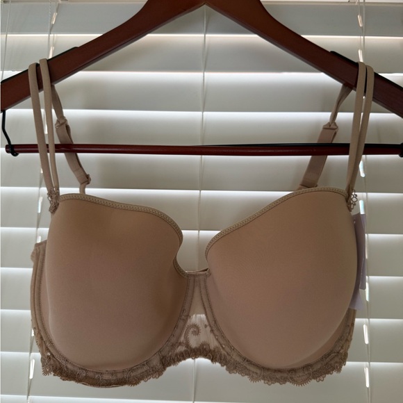Simone Perele-Tan Lace Accent Bra